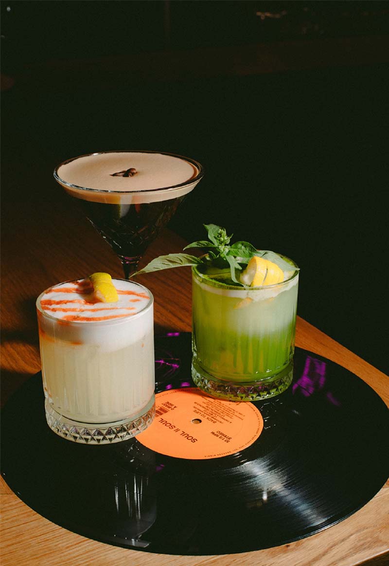 Cocktails auf Vinyl